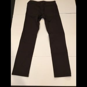 New dk brn Theory Haydin EN Z slim straight jeans